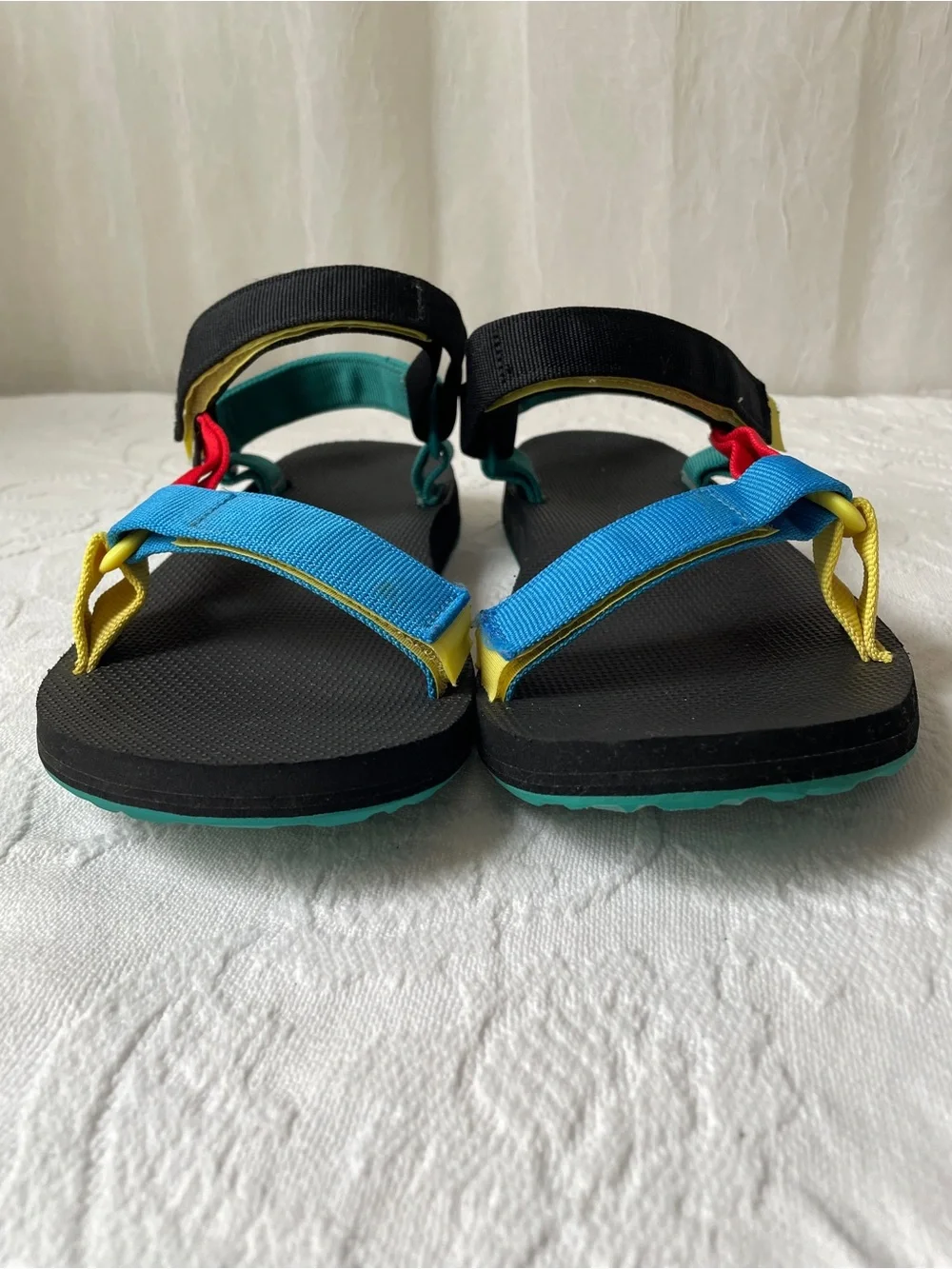 Teva original, universal Multicolor Strap Sandals - Black Red Blue Yellow Teal